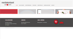 Desktop Screenshot of mediakontoret.com